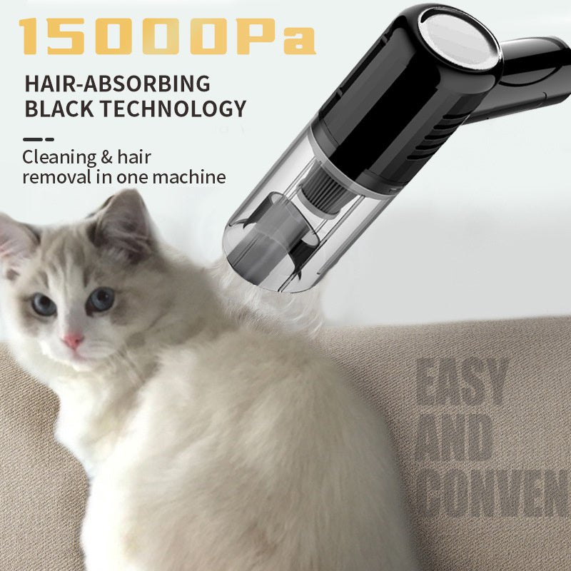 Dual-Use Pet Vacuum – Effortlessly Remove Hair, Wet or Dry