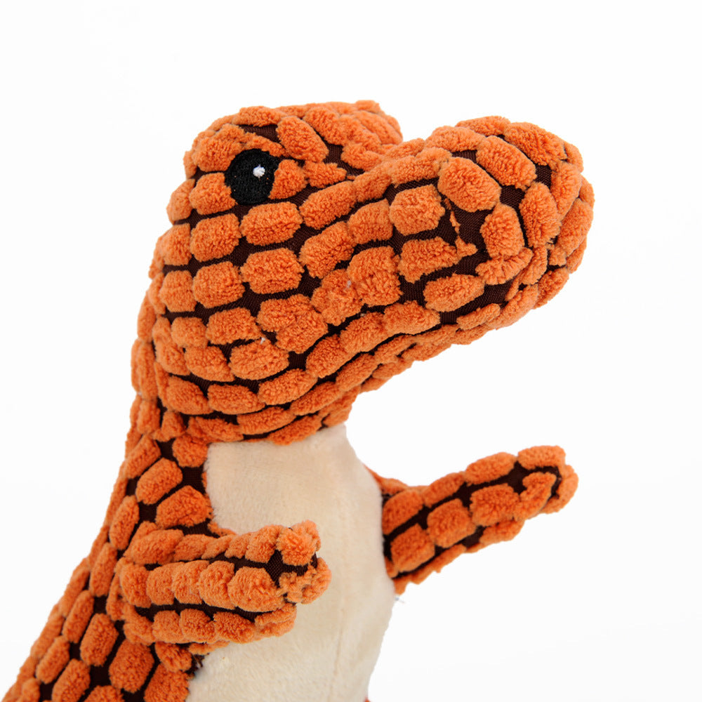 Giant Dinosaur Dog Toy – Plush, Chewy Fun with Squeakers!