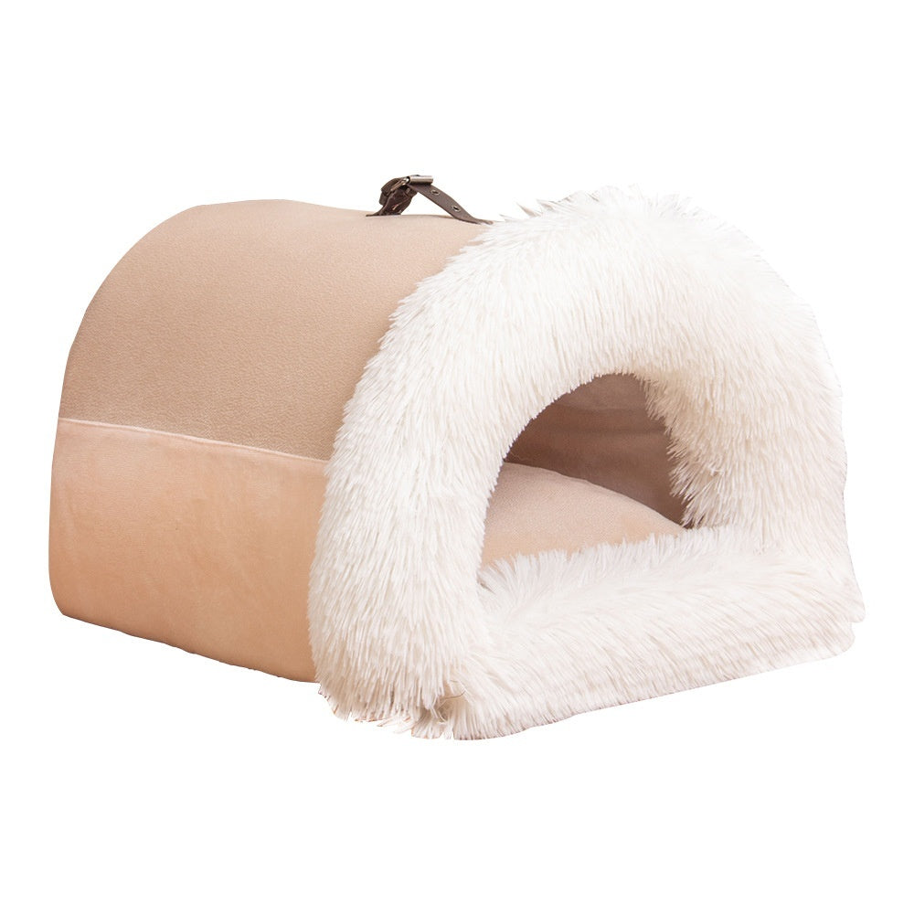 Cozy, Moisture-Proof Pet Nest: Keeps Your Dog or Cat Warm! - goodestpetstore