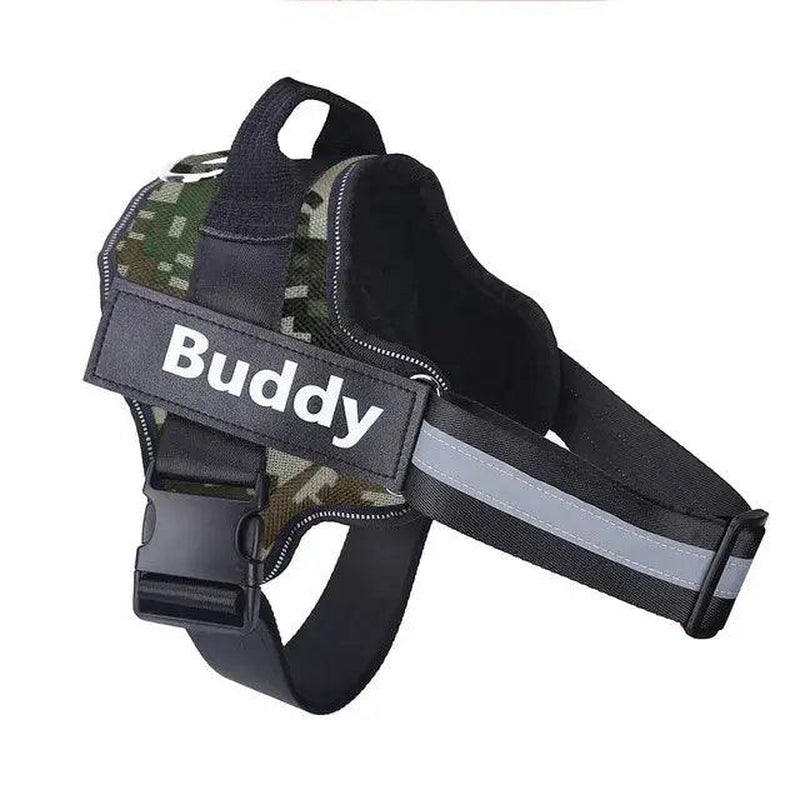 Personalised Reflective No-Pull Dog Harness